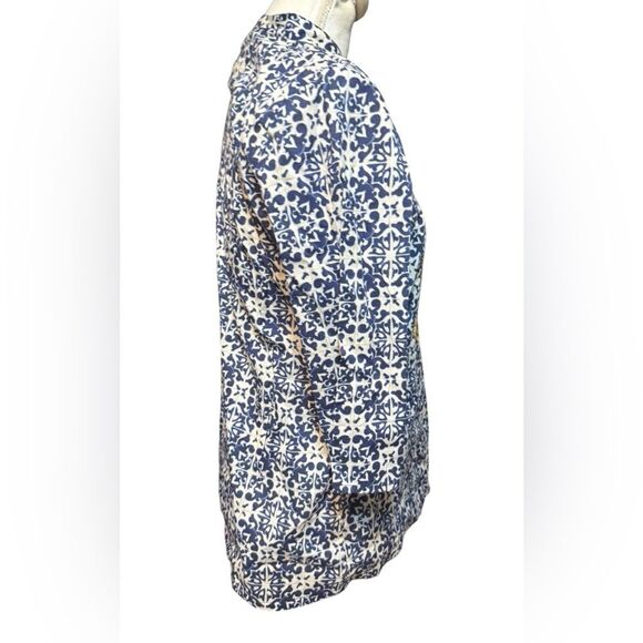 Figue Artisian Lulie Tunic Sequined Top block print small - Picture 2 of 5